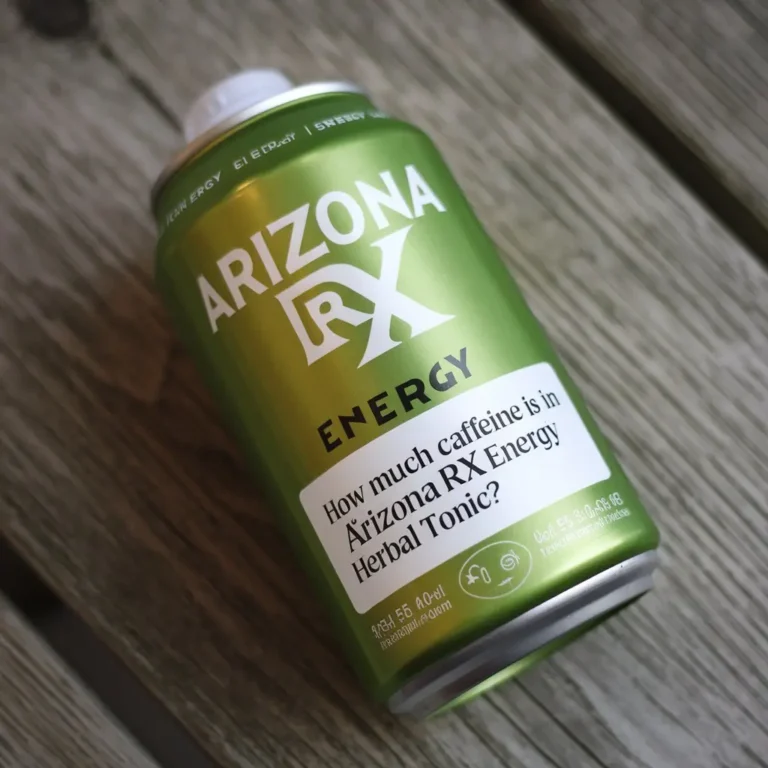 How Much Caffeine Is in Arizona RX Energy Herbal Tonic