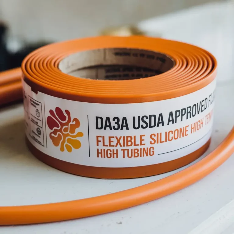 da 3a usda approved flexible silicone high temp tubing