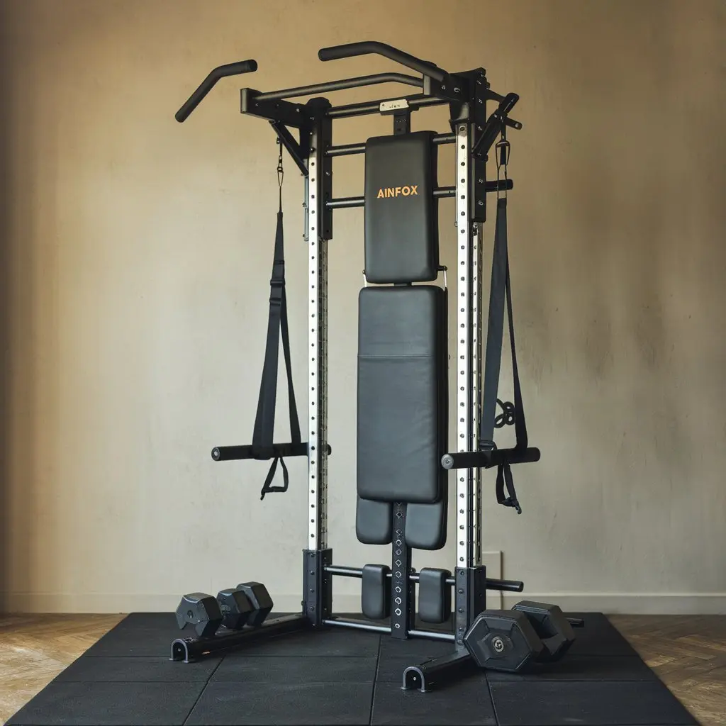 ainfox power tower multi-function home strength training tower